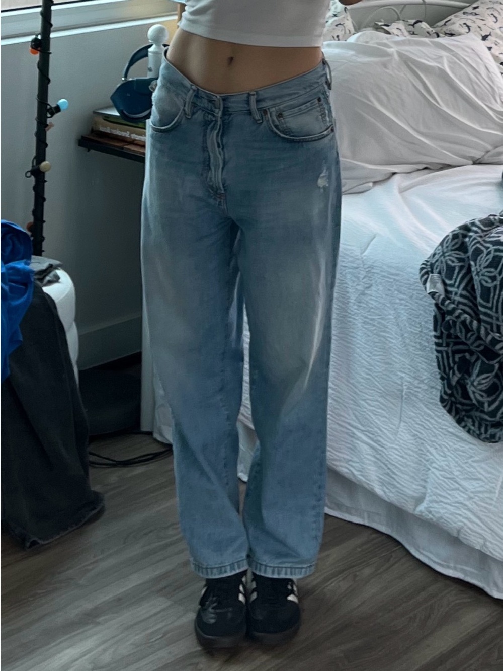 Acne Light Blue Boyfriend Jeans